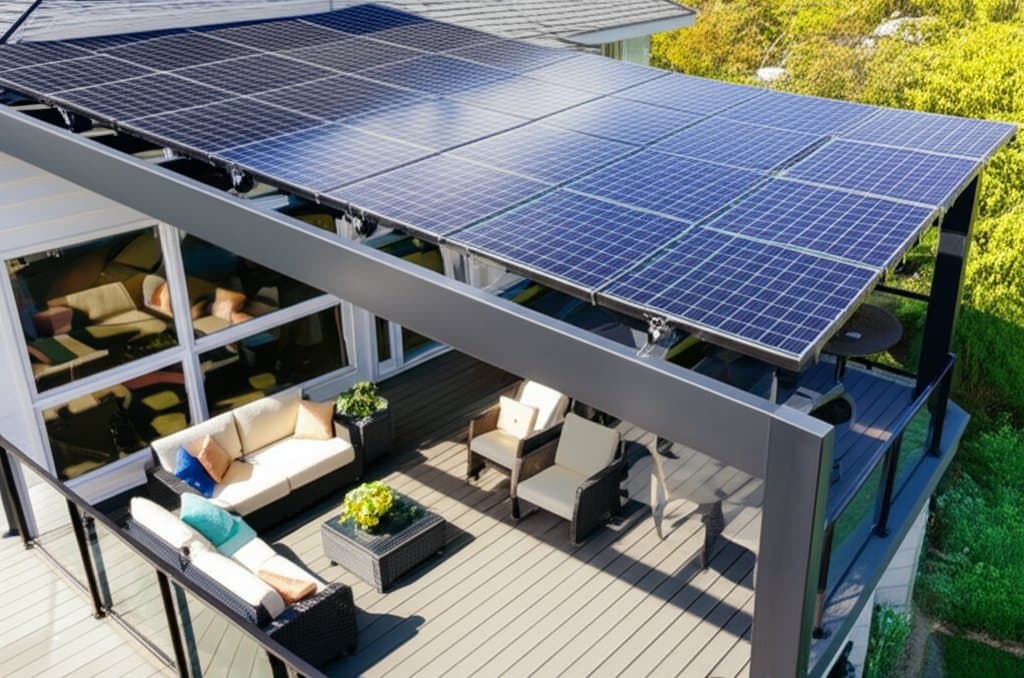 Featured image for Solar Pergolas Cut Bills While Shading Your Deck