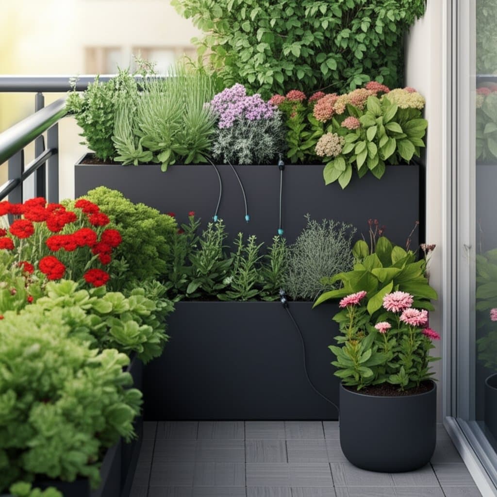 Featured image for Build a Balcony Garden That Waters Itself on Trips