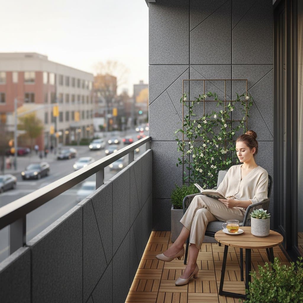 Featured image for Acoustic Panels Cut Balcony Noise by 40 Percent