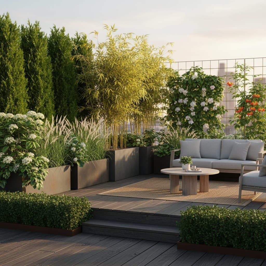 Featured image for Plants That Cut Deck Noise Without Building Walls