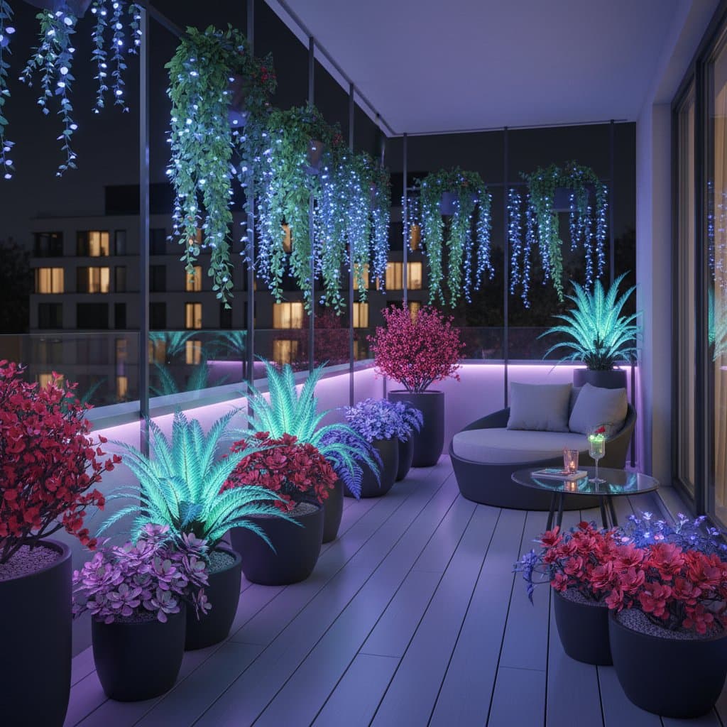 Featured image for UV Plants That Glow on Your Balcony at Night