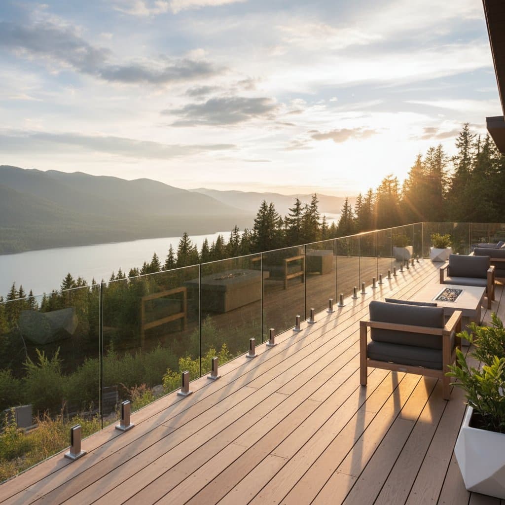 Featured image for Glass Railings Keep Views Clear Without Bulky Barriers