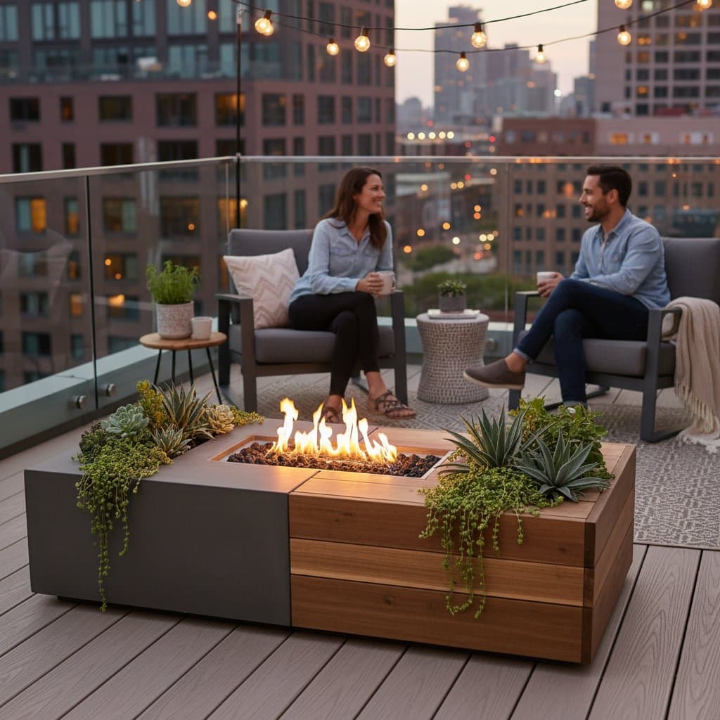 Featured image for Fire Planter Tables Solve Three Small Deck Problems