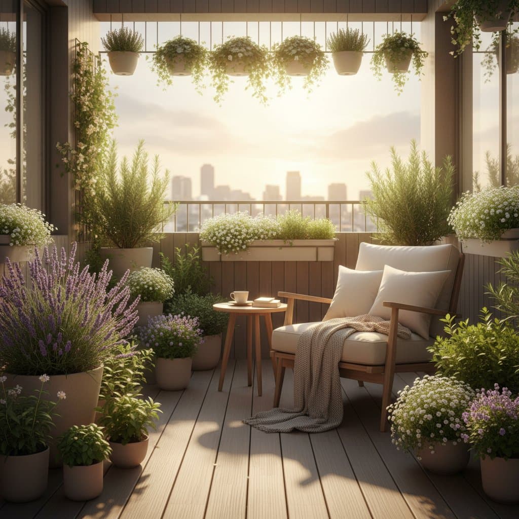 Featured image for Balcony Scent Gardens Lower Stress Naturally