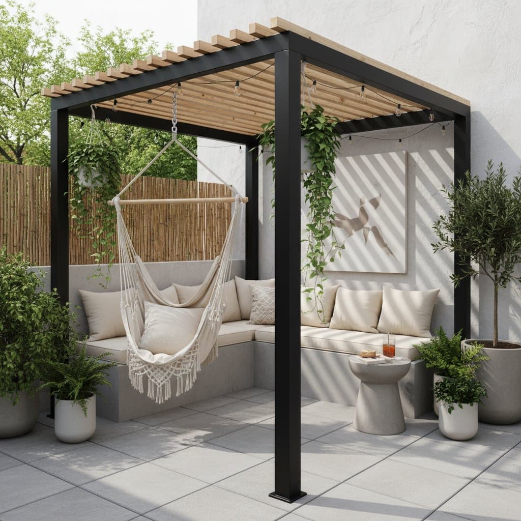Featured image for Pocket Pergolas Bring Micro Shade to Tight Patios