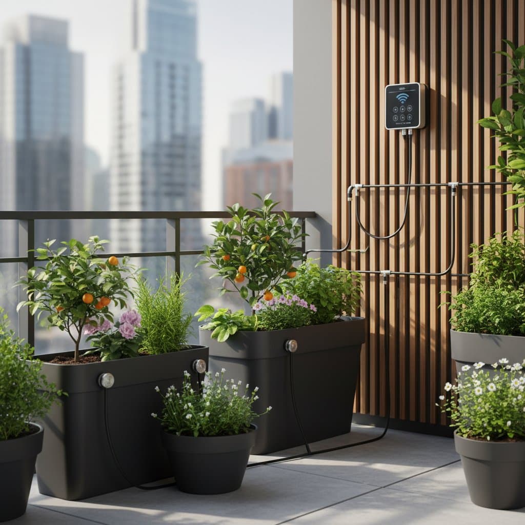 Featured image for Smart Drip Systems Cut Balcony Watering by Half
