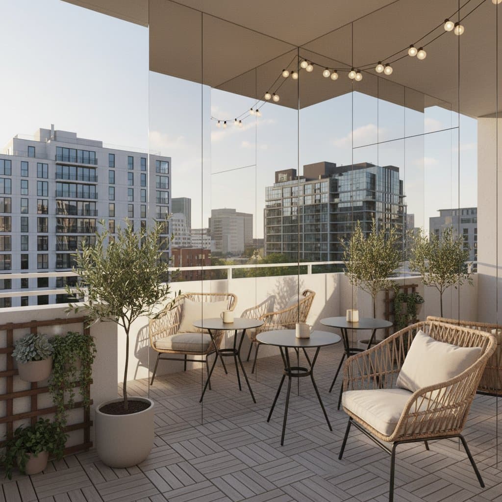 Featured image for Mirror Walls That Make Small Balconies Feel Twice as Large