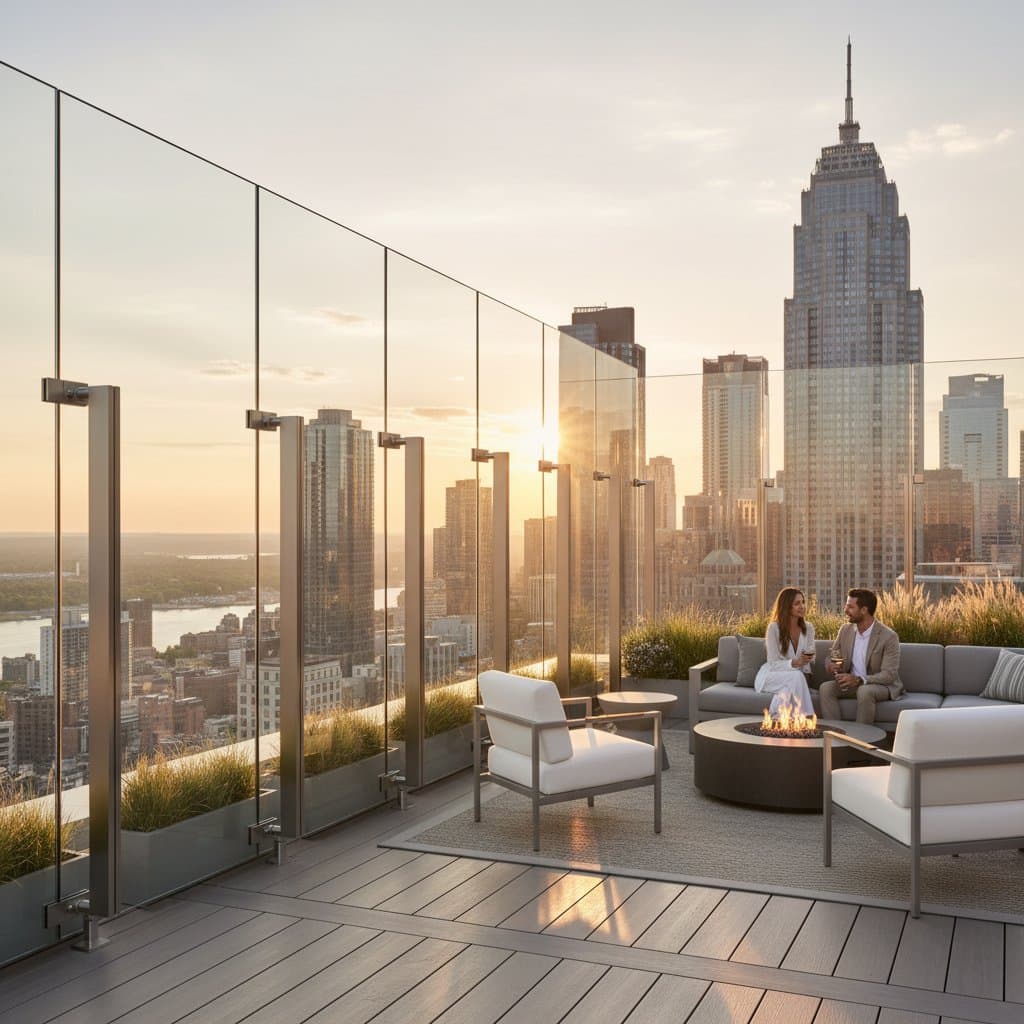 Featured image for Clear Glass Panels That Stop Wind Without Blocking Views