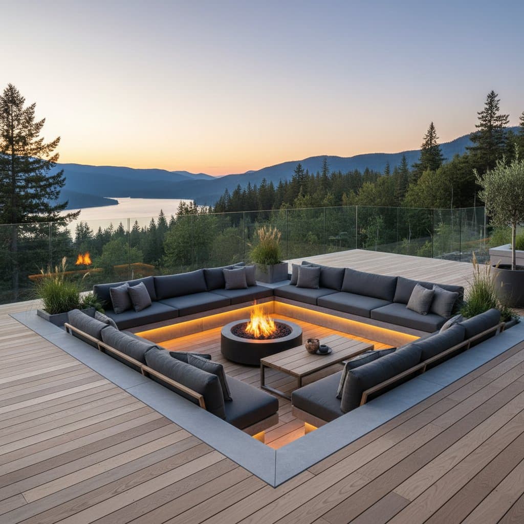Featured image for Sunken Fire Pits Transform Decks Into Year-Round Retreats