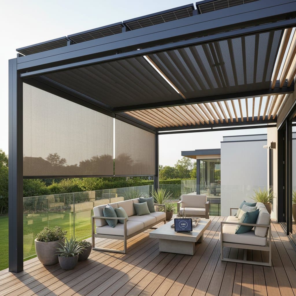 Featured image for Retractable Solar Shades Cut Deck Heat Without Wiring