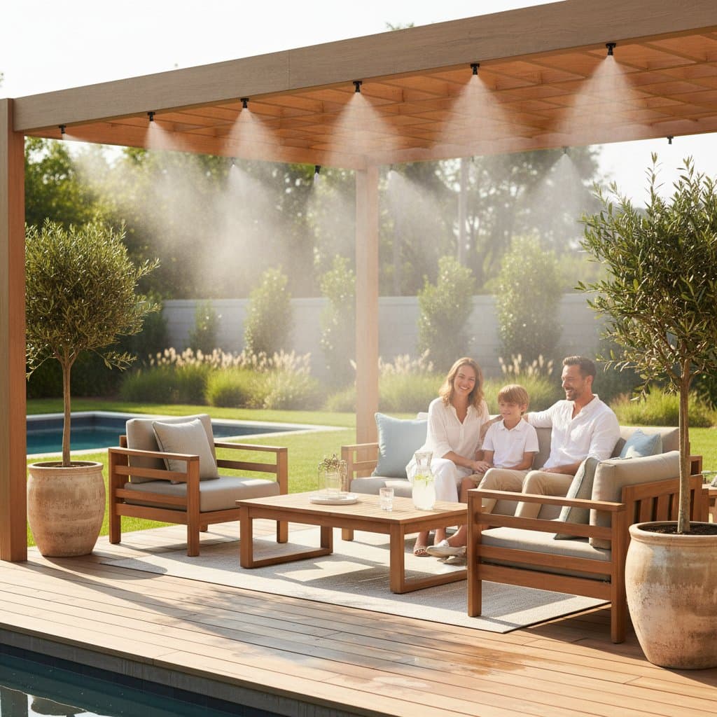 Featured image for Micro-Misting Drops Deck Temperature 20 Degrees