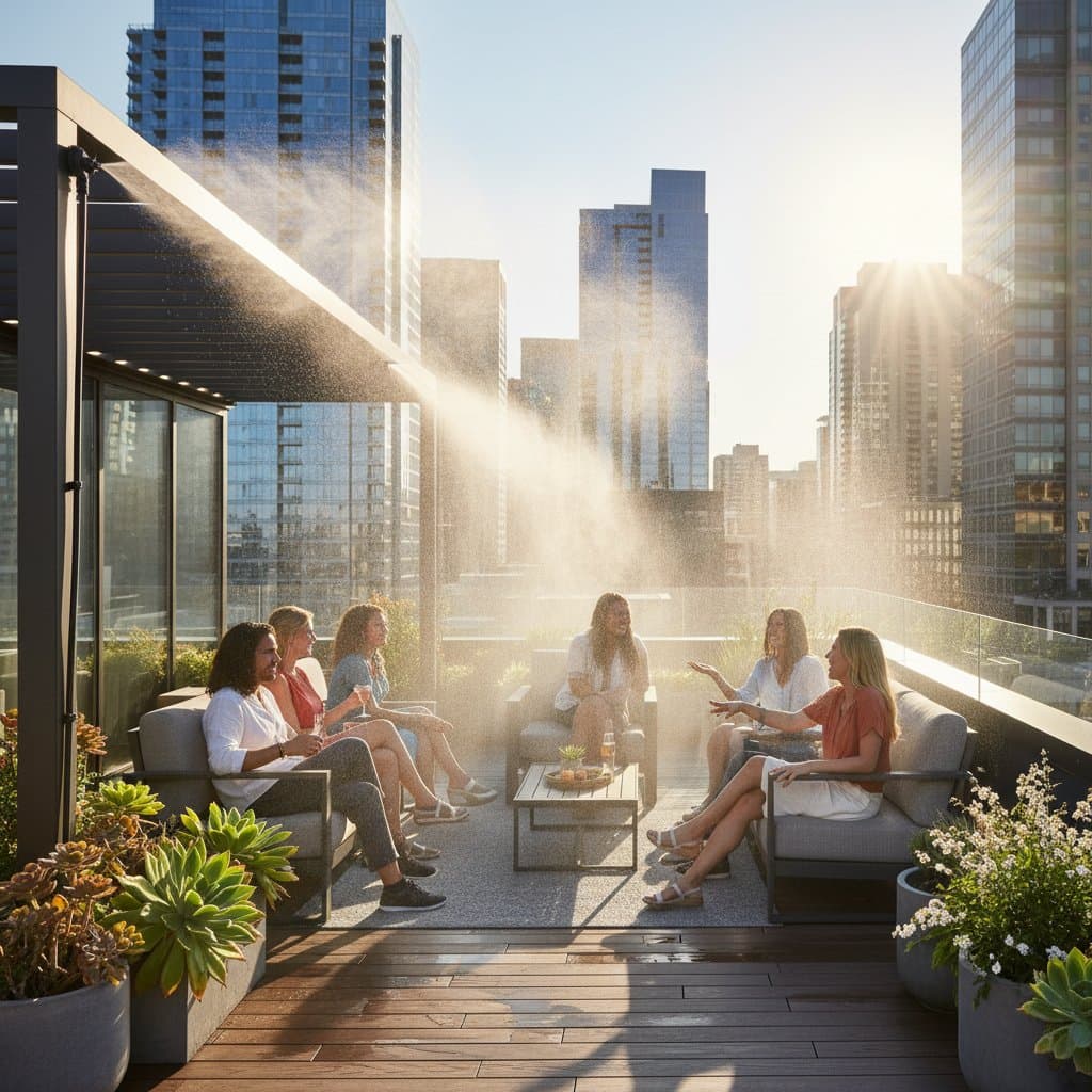 Featured image for Micro-Drip Fog Systems Drop Rooftop Temps 20°F