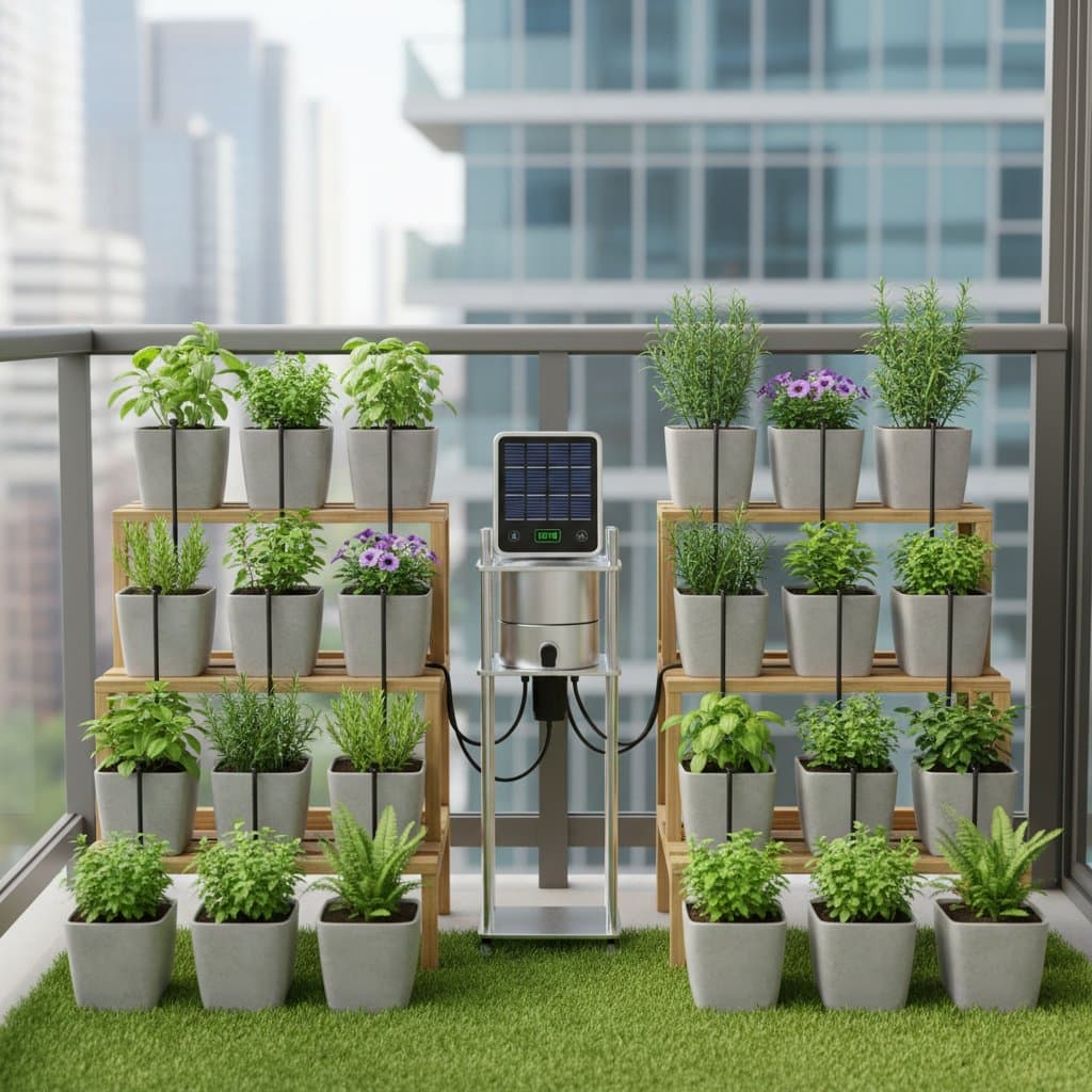 Featured image for Solar Drip Systems Water 20 Pots With No Outlets