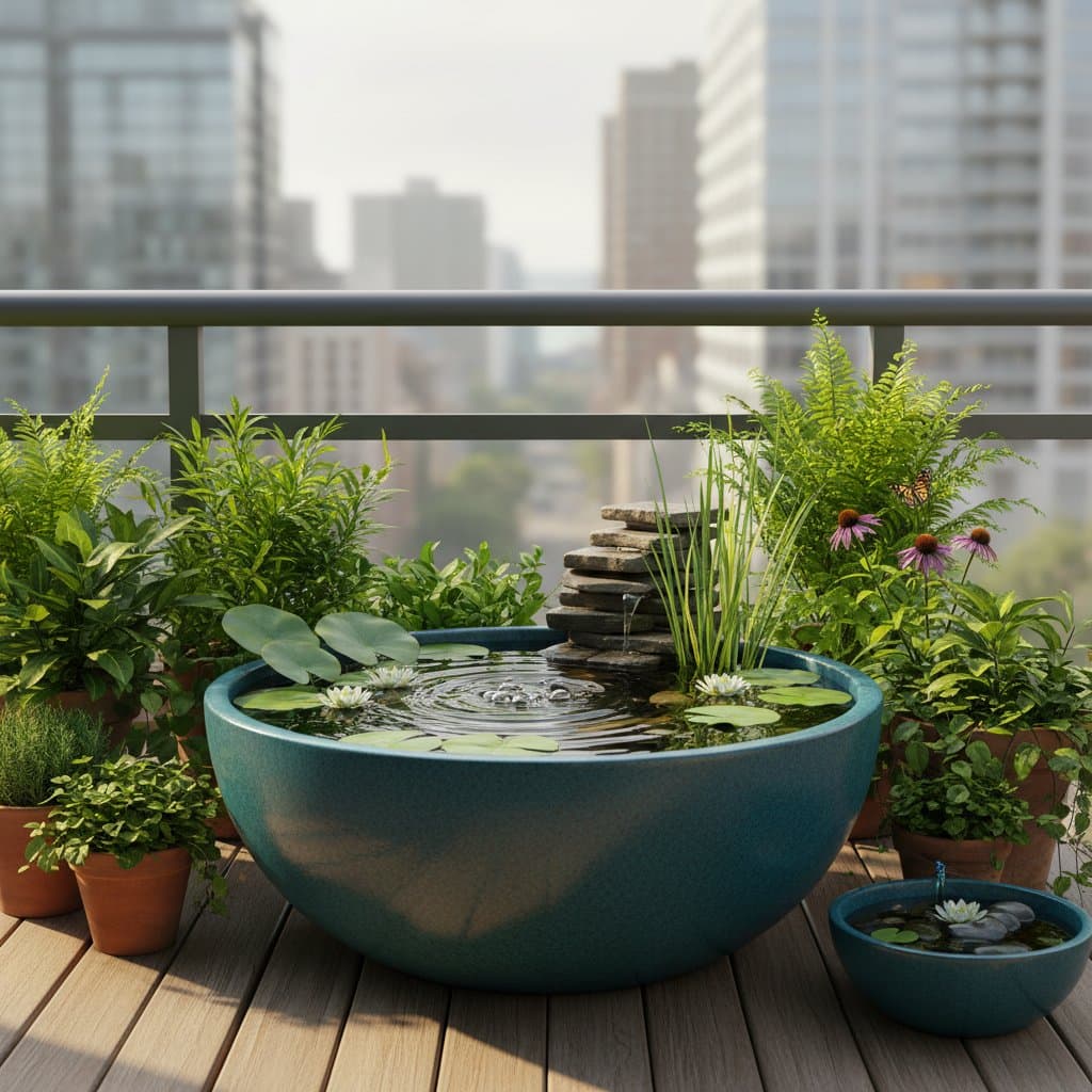 Featured image for Balcony Ponds That Cool Air and Soften Noise
