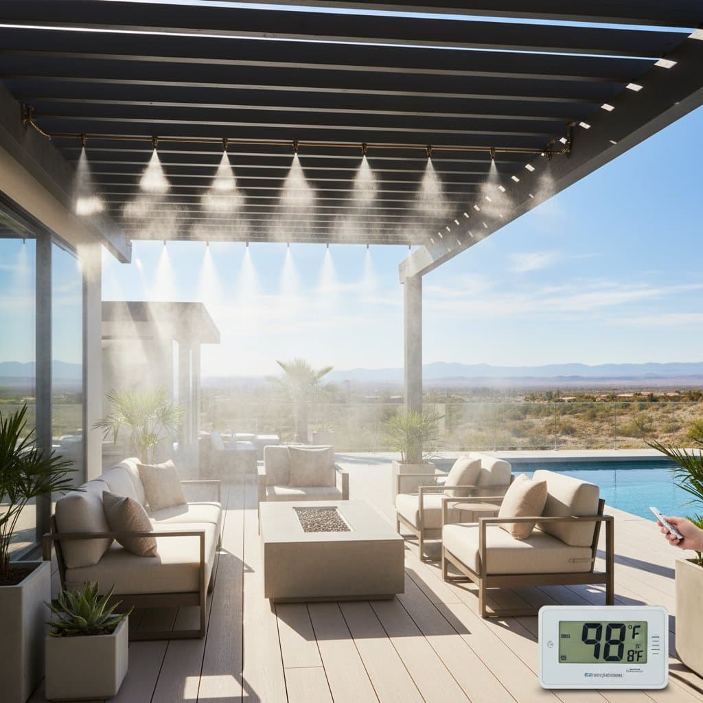 Featured image for Misting Systems Drop Deck Temperature by 20°F