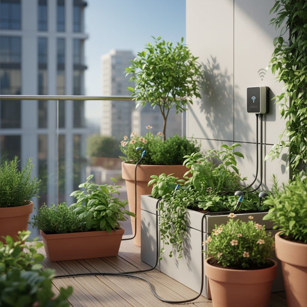 Featured image for AI Drip Systems Cut Balcony Watering to Zero Effort