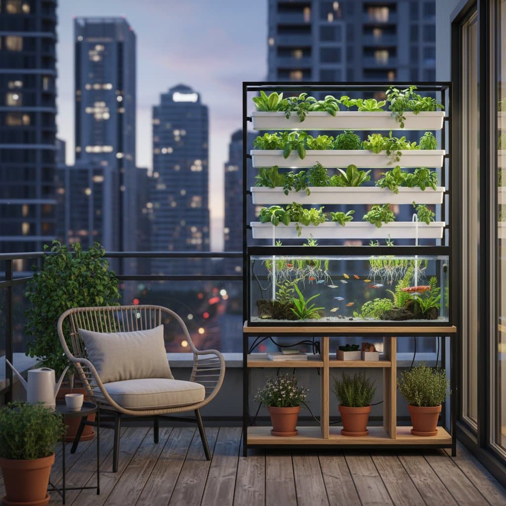 Featured image for Balcony Fish Tanks Feed Plants While Cleaning Water