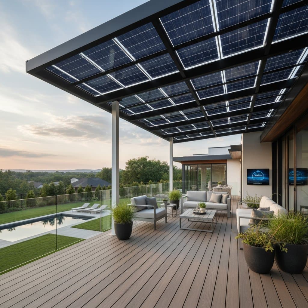 Featured image for Solar Canopy Decks Generate 1-3 Kilowatts of Power
