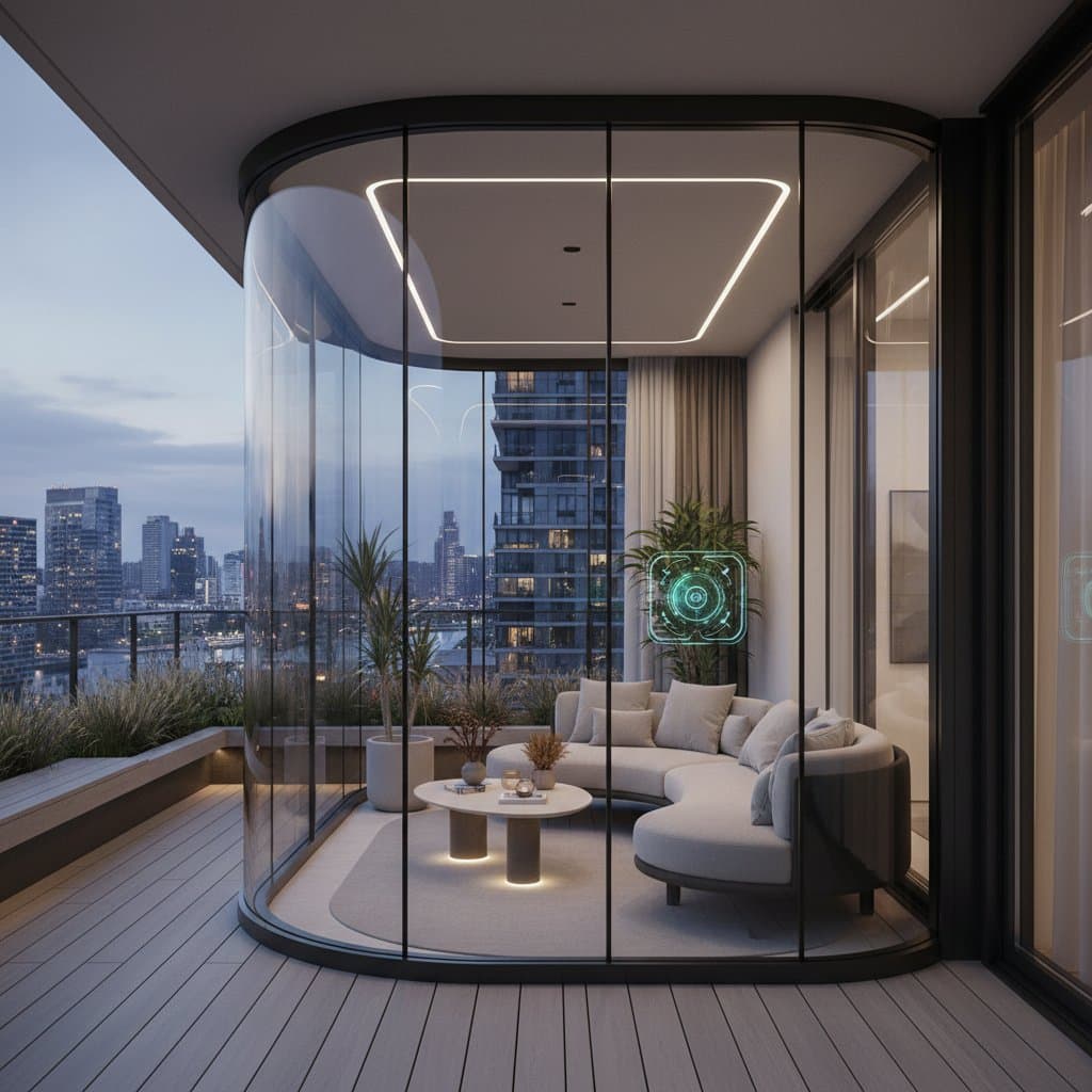 Featured image for Year-Round Balcony Comfort with Microclimate Pods