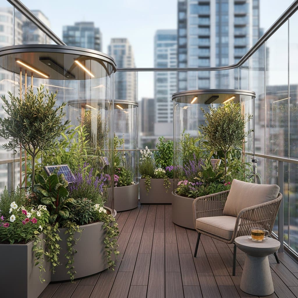 Featured image for Creating a Balcony Microclimate for Plants Year-Round