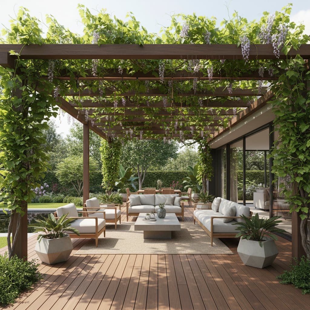 Featured image for Living Pergolas Cool Decks Through Natural Shade