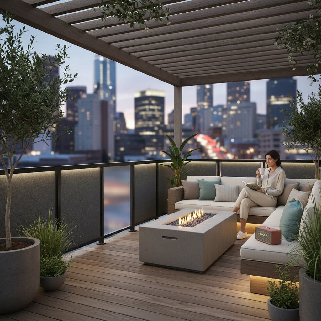 Featured image for Cut Urban Deck Noise with Acoustic Panels