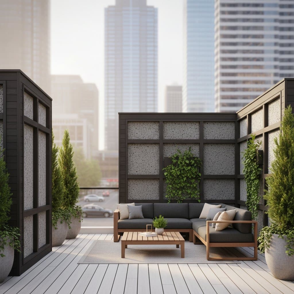 Featured image for Sound-Absorbing Deck Walls Cut Noise in Half