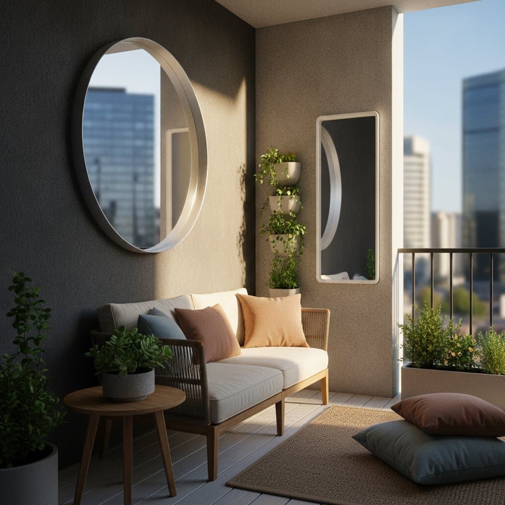Featured image for Bounce Sunlight Into Dark Balconies With Mirrors