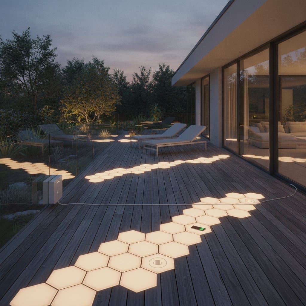 Featured image for Solar Pavers Add Light and Power to Your Deck