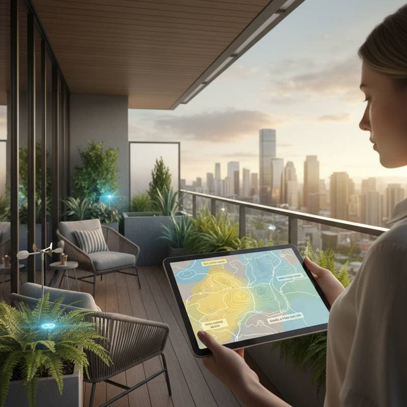 Featured image for Microclimate Apps Map Your Balcony's Hidden Weather Zones