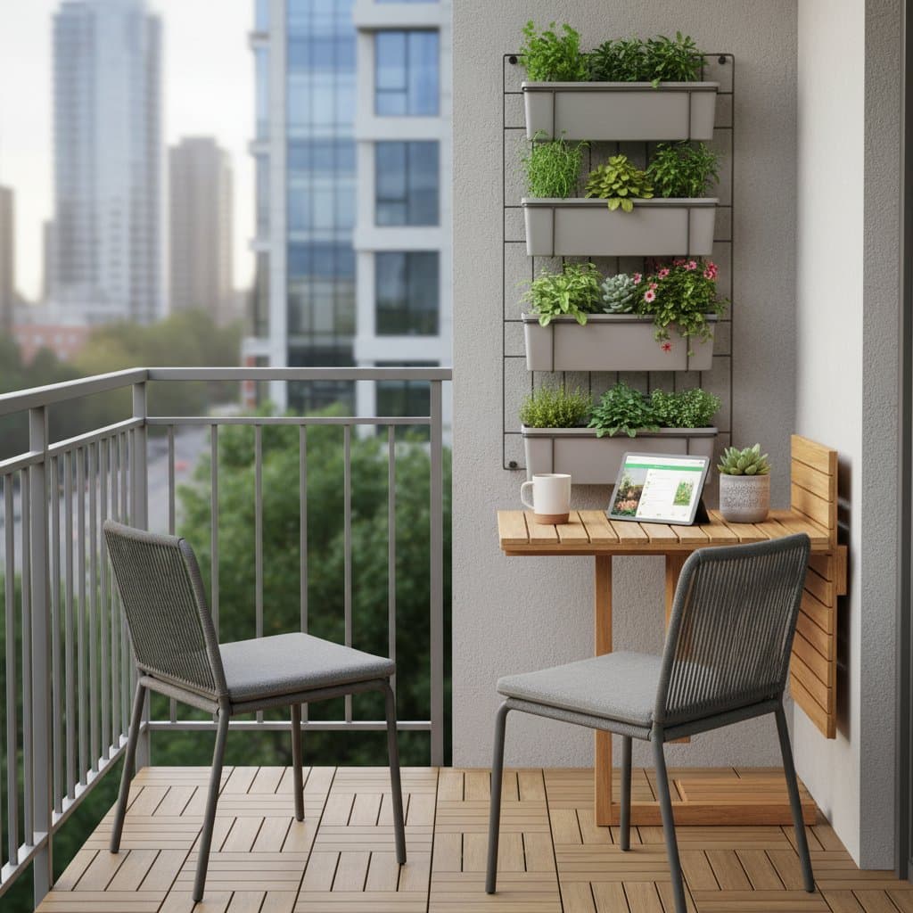Featured image for Murphy Tables Double Small Balcony Space Fast