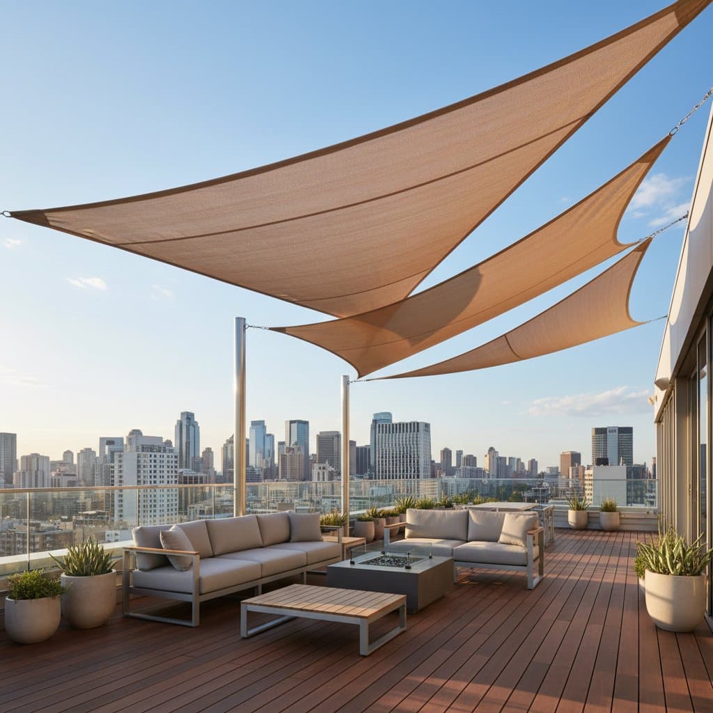 Featured image for Shade Sails Drop Deck Temps 20 Degrees Fast