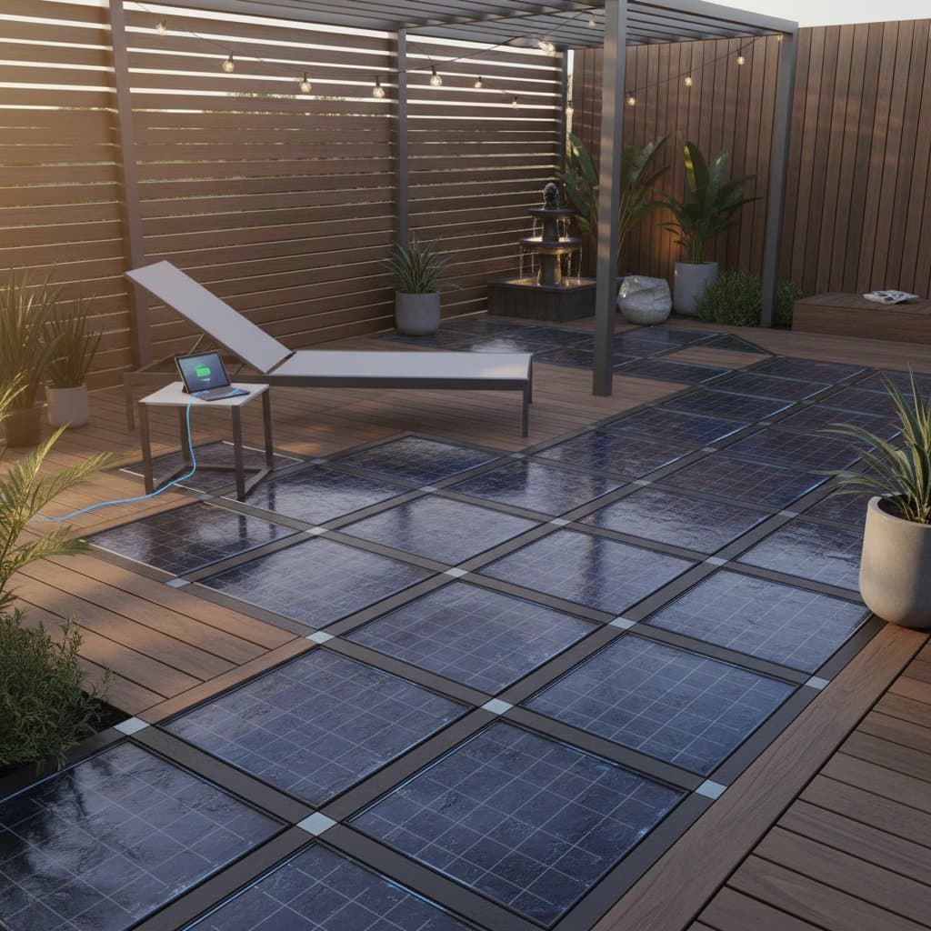Featured image for Solar Pavers Turn Sunlight Into Outdoor Power