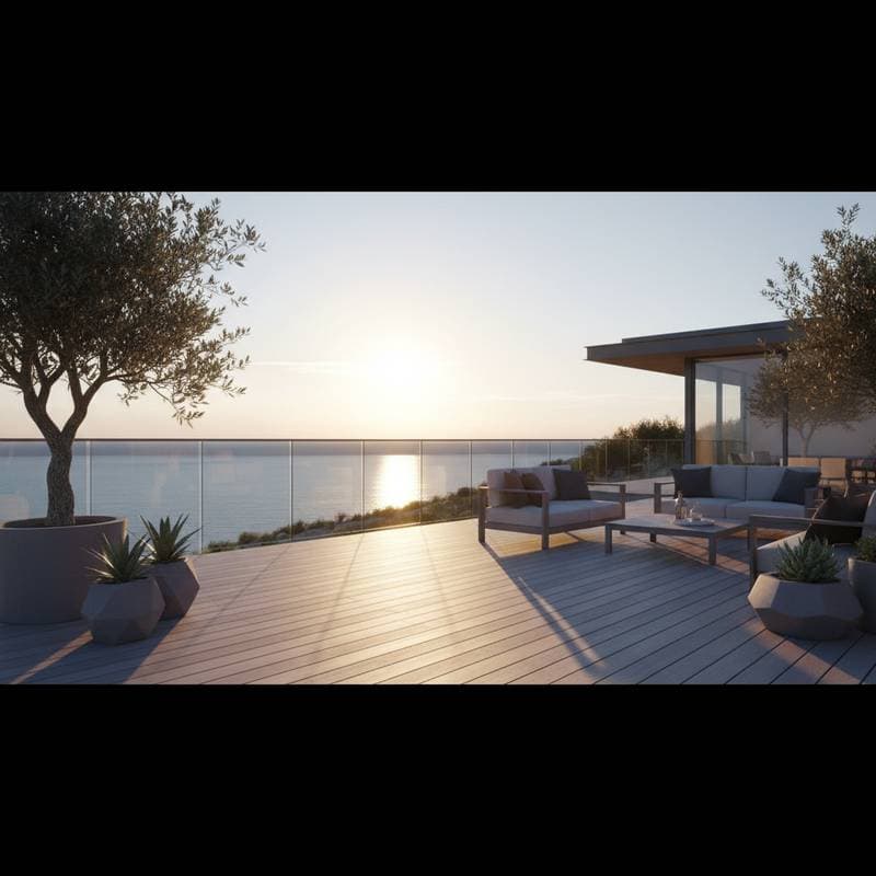 Featured image for Solar Railings Turn Your Deck Into a Power Source