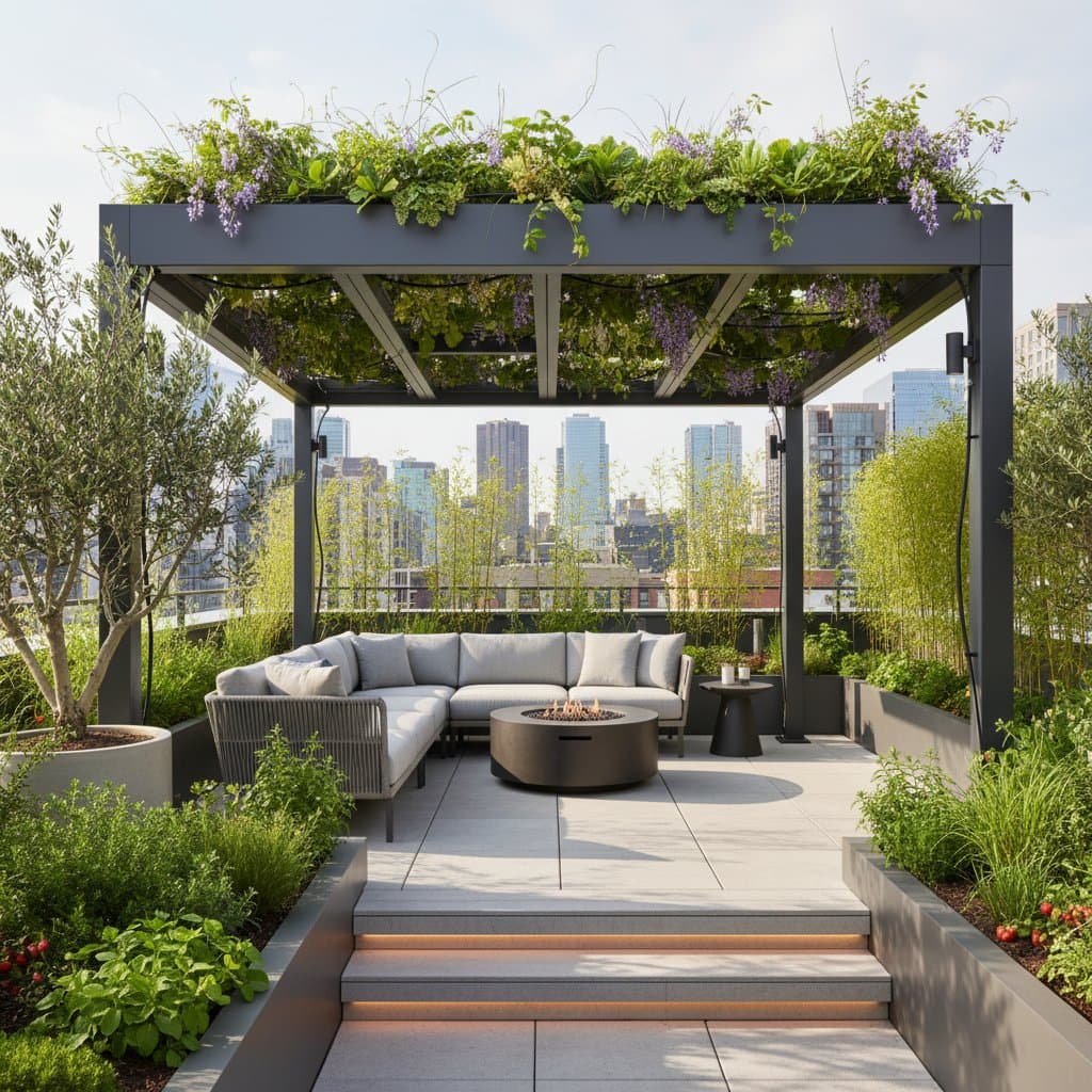 Featured image for Living-Roof Pergolas: Cool Shade That Grows